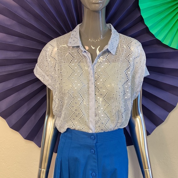 The Kooples Sheer Top, L - Picture 3 of 6